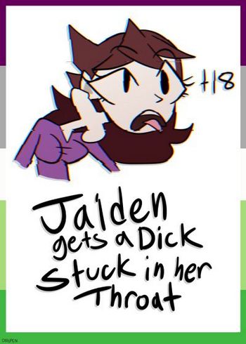 Jaiden Gets A Dick Stuck In Her Throat